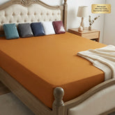 Waterproof Fitted Bedsheet Mattress Protector - 5 Colors